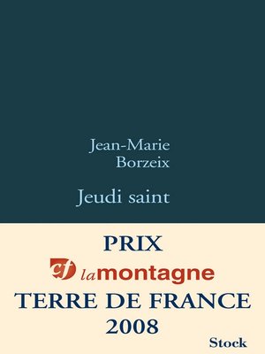 cover image of Jeudi Saint